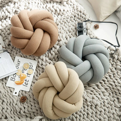 Regina Cotton DIY Hand-Knot Back Cushions